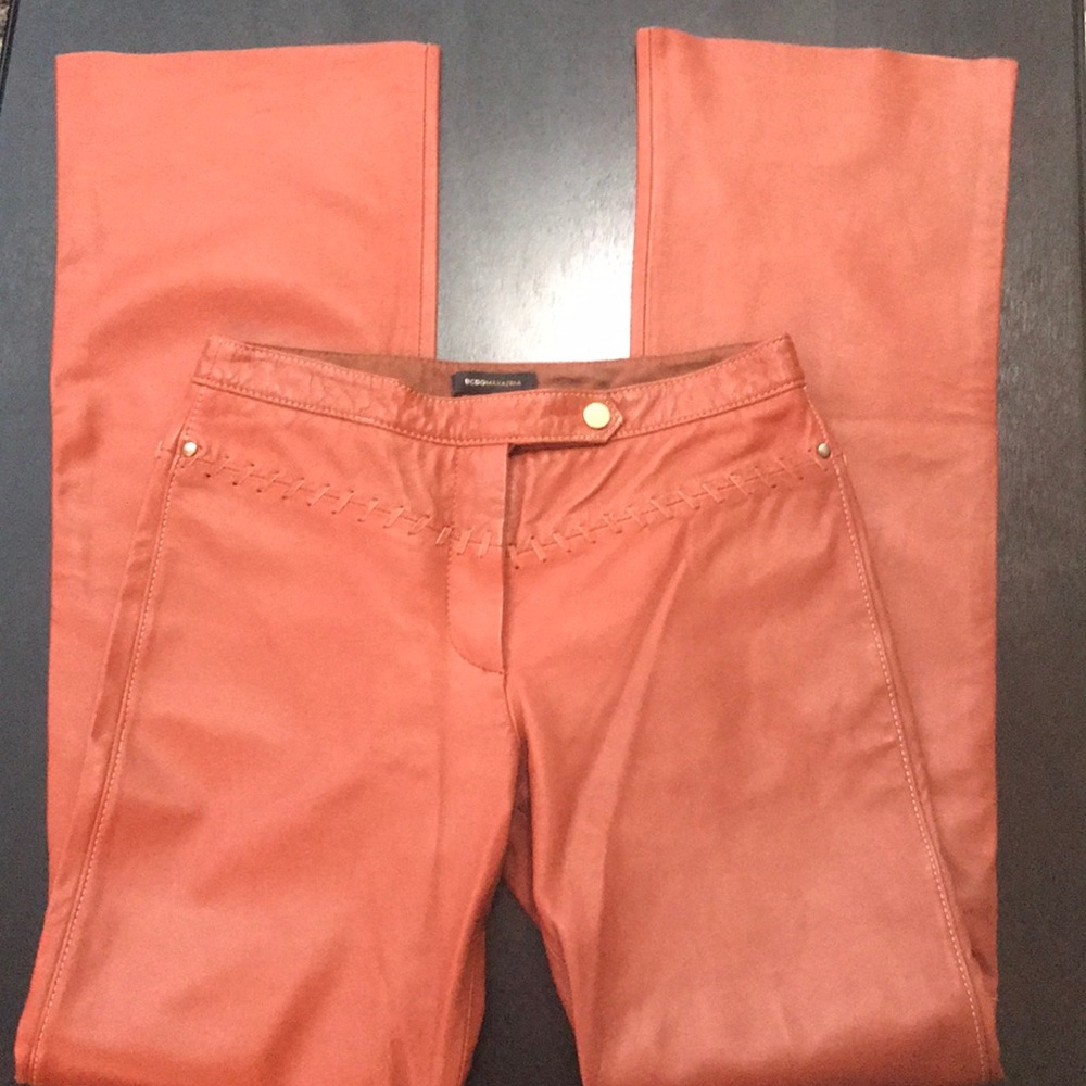 BCBGMAXAZRIA Leather Pants